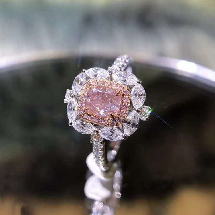 Pink Diamond Ring (GIA)
