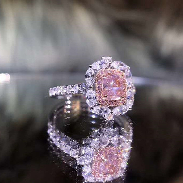 Pink Diamond Ring (GIA)