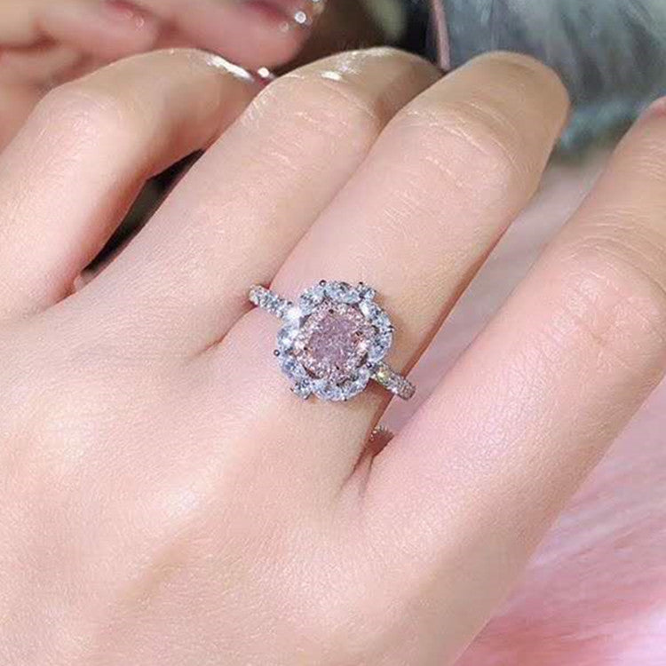 Pink Diamond Ring (GIA)