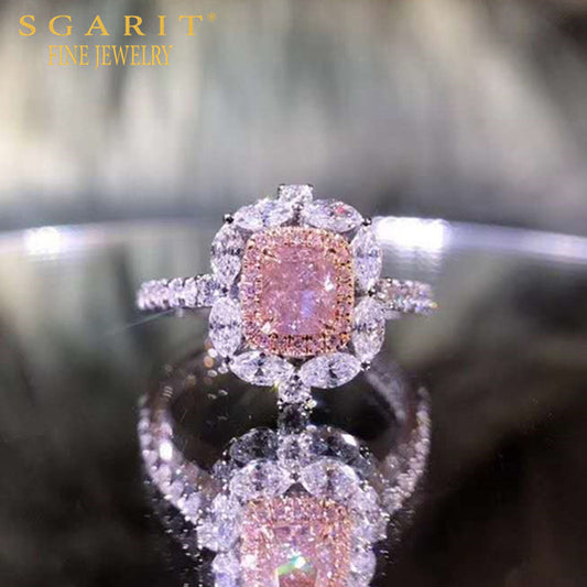 Pink Diamond Ring (GIA)